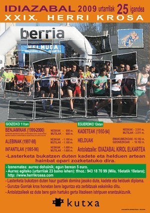 IDIAZABALGO XXIX. HERRI KROSA IDIAZABALGO XXIX. HERRI KROSA