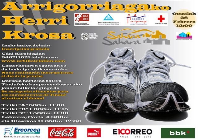 ARRIGORRIAGAKO XI. HERRI KROSA ARRIGORRIAGAKO XI. HERRI KROSA
