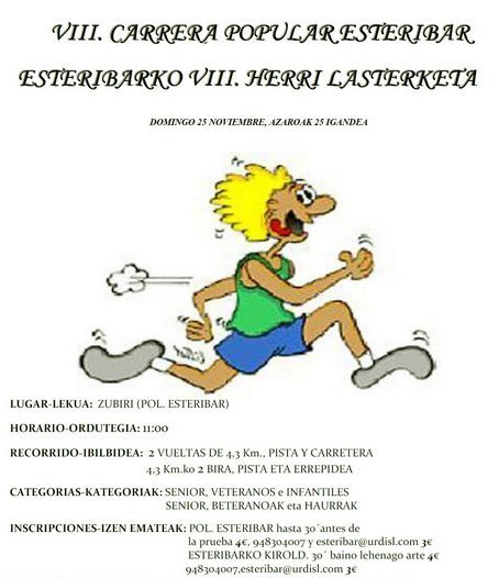 esteribar herri lasterketa