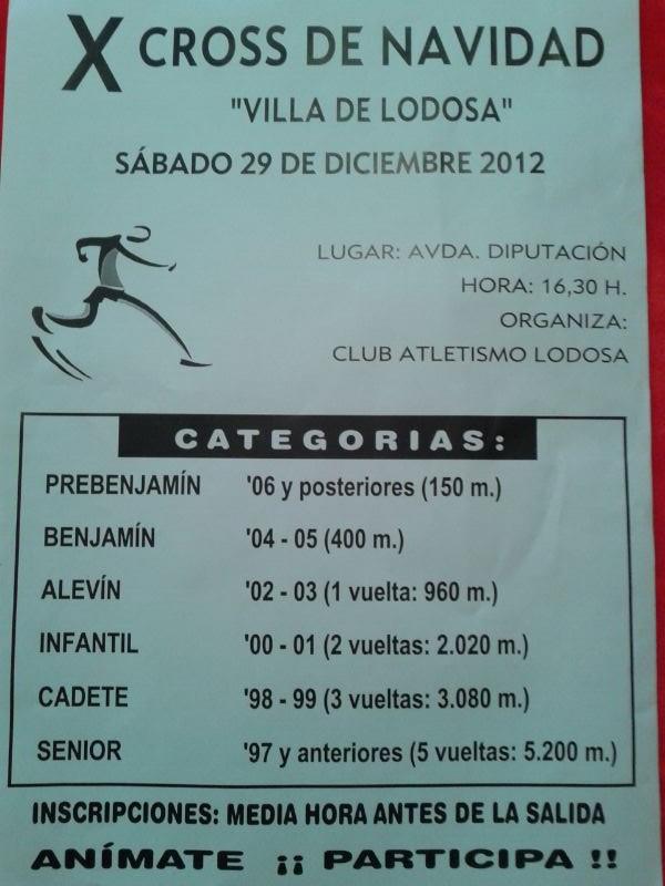 cross navidad lodosa