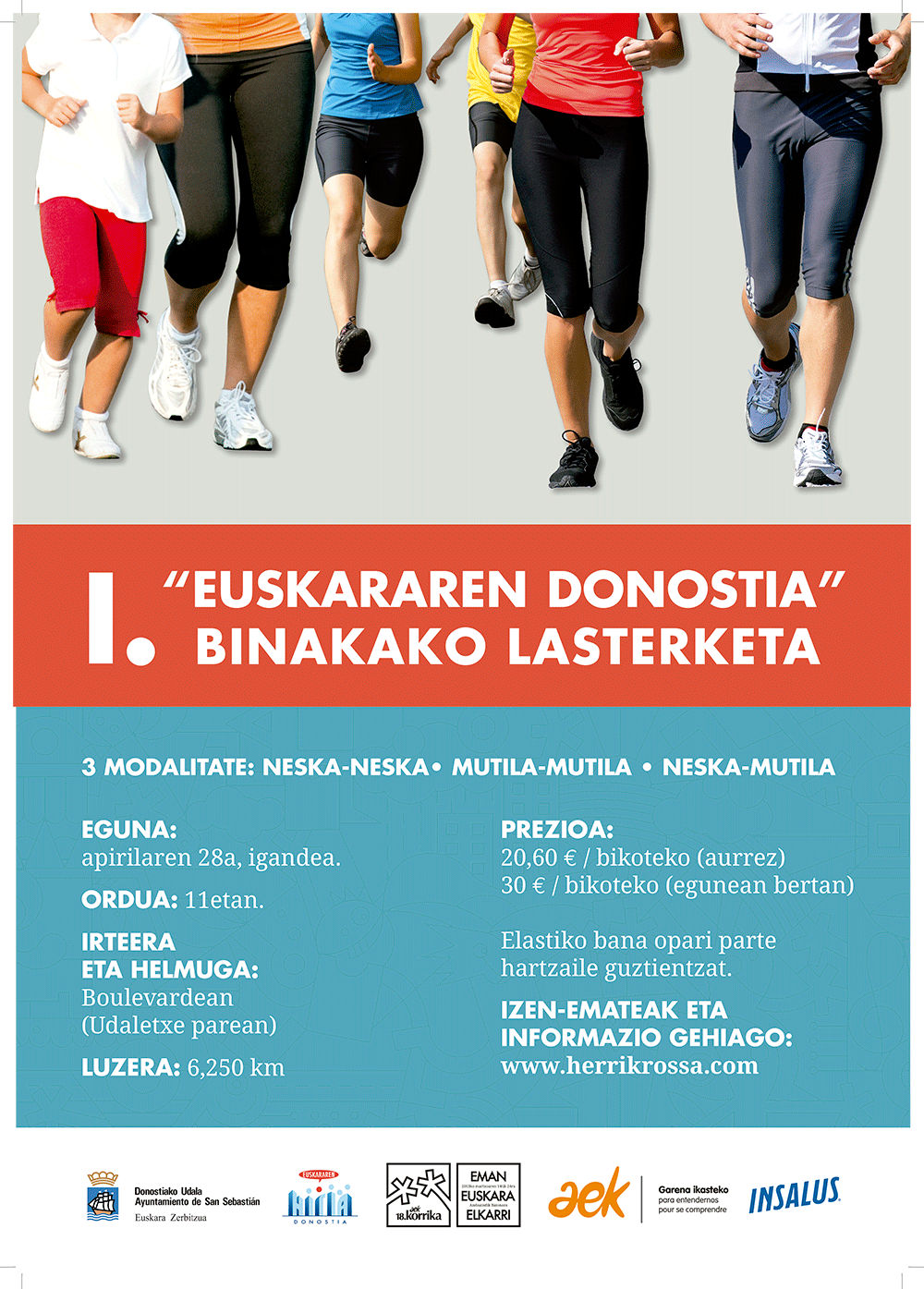 donostiako binakako lasterketa