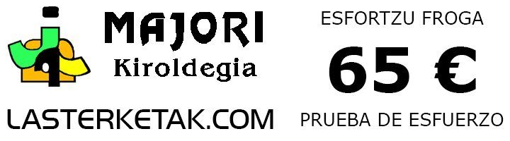 majori kiroldegia esfortzu froga eskaintza