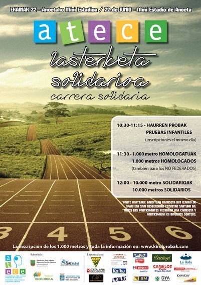 atece lasterketa solidarioa