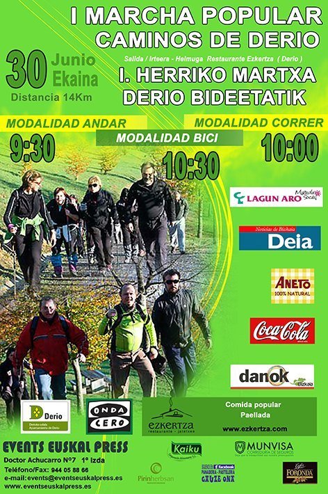 HERRI MARTXA DERIOKO BIDEETATIK
