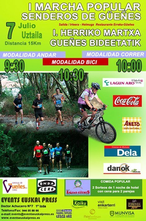 HERRI MARTXA GUEÑES BIDEETATIK