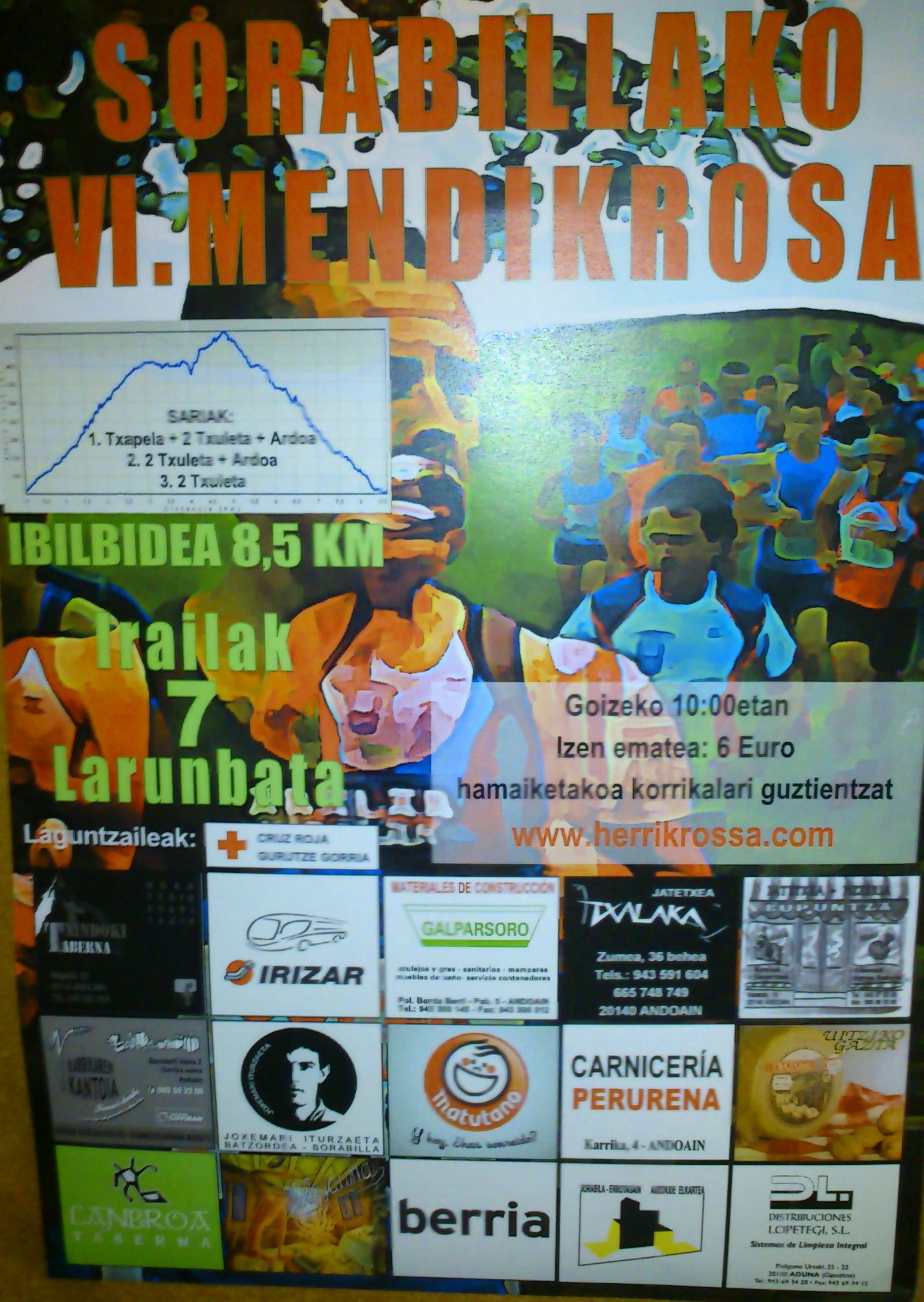 sorabillako mendi krosa
