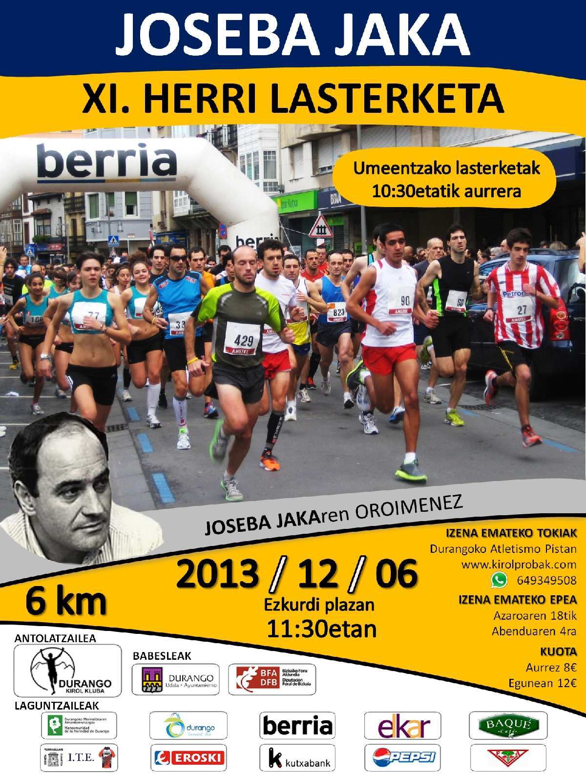 JOSEBA JAKAREN OROIMENEZKO LASTERKETA