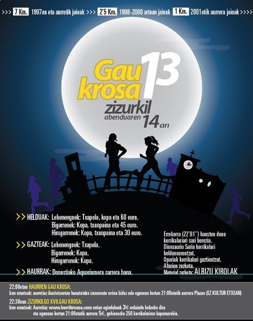 zizurkilgo gau krosa