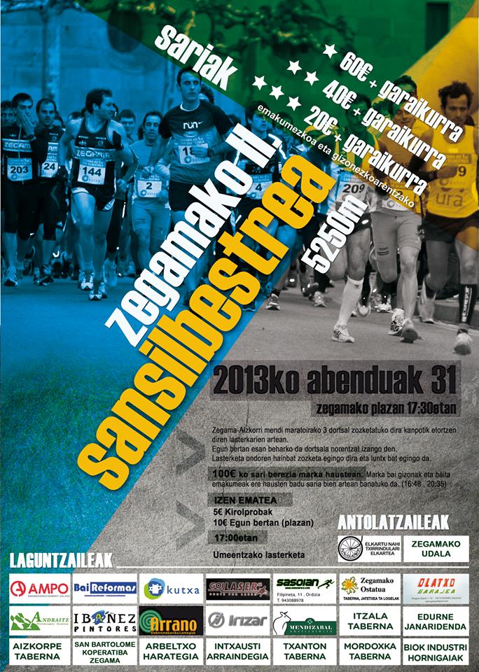 san silvestre zegama