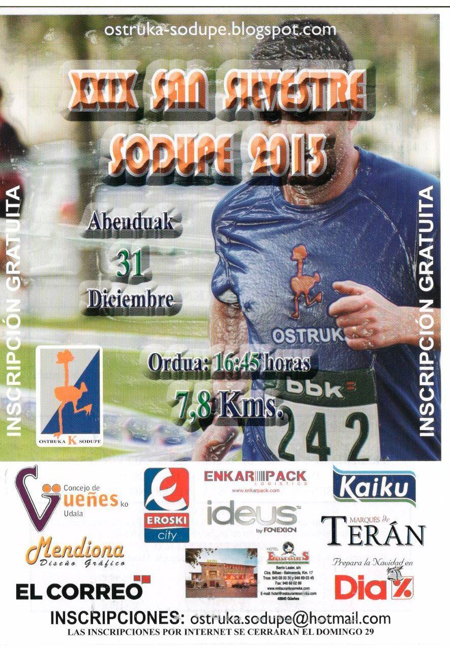 SAN SILVESTRE SODUPE