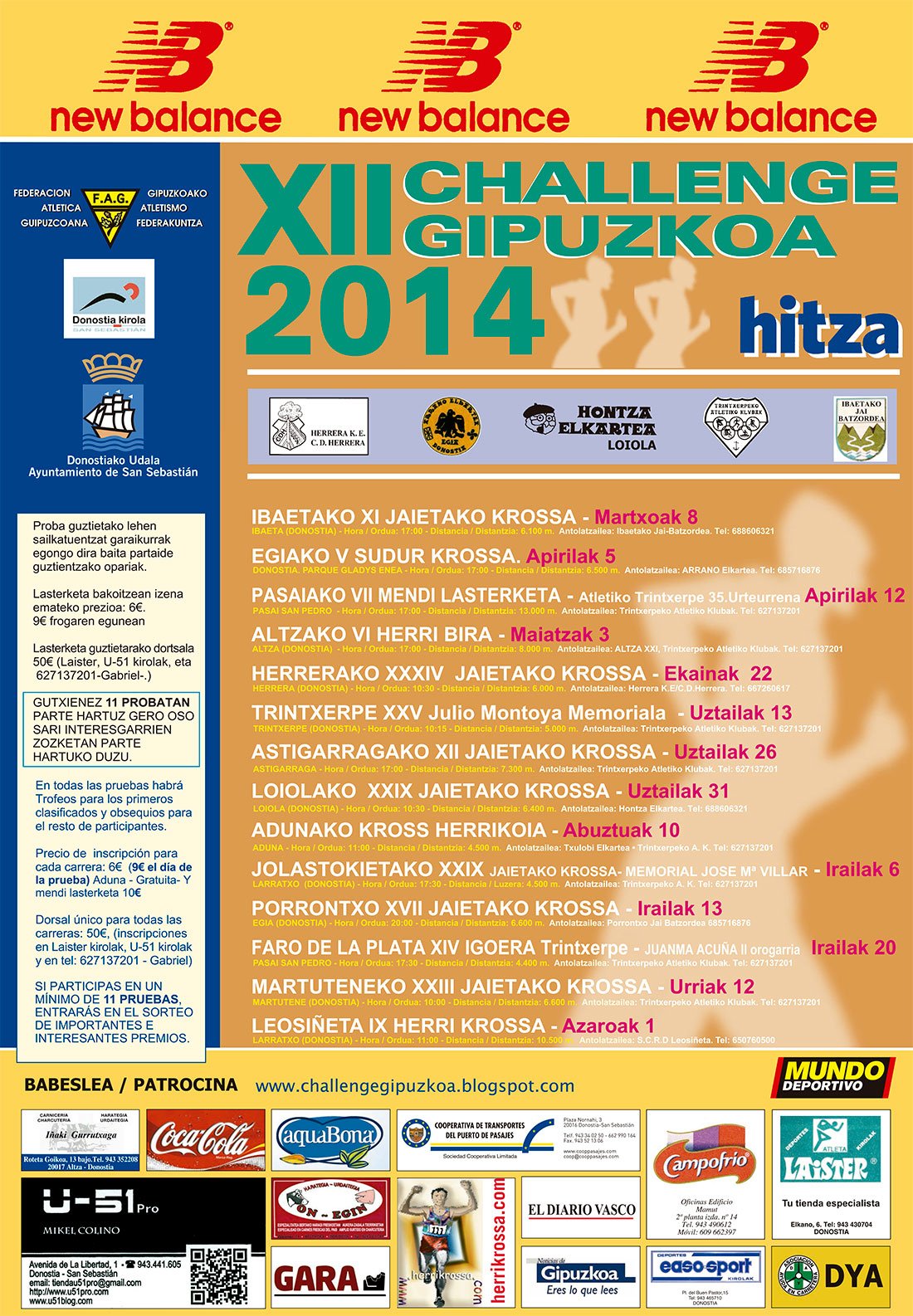 CHALLENGE GIPUZKOA 2014