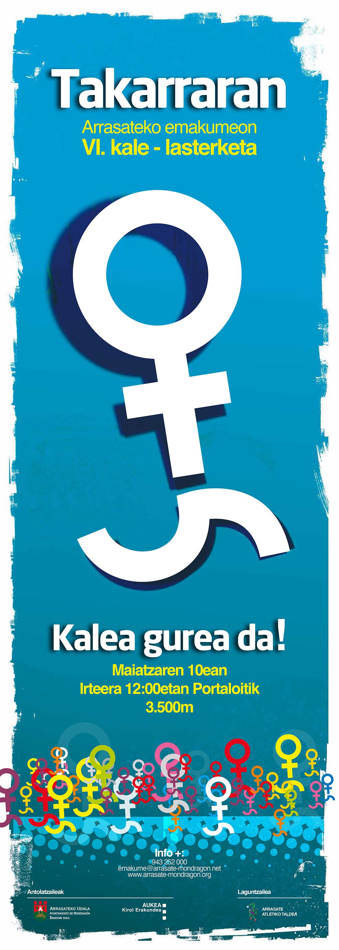 TAKARRARAN NESKA KORRIKA KALE LASTERKETA