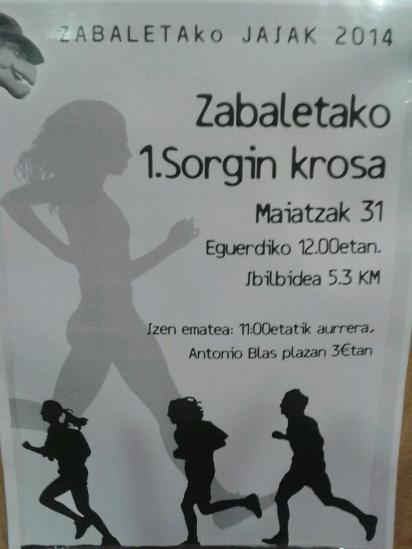zabaletako sorgin krosa