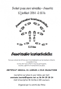 amotzeko lasterkaldia