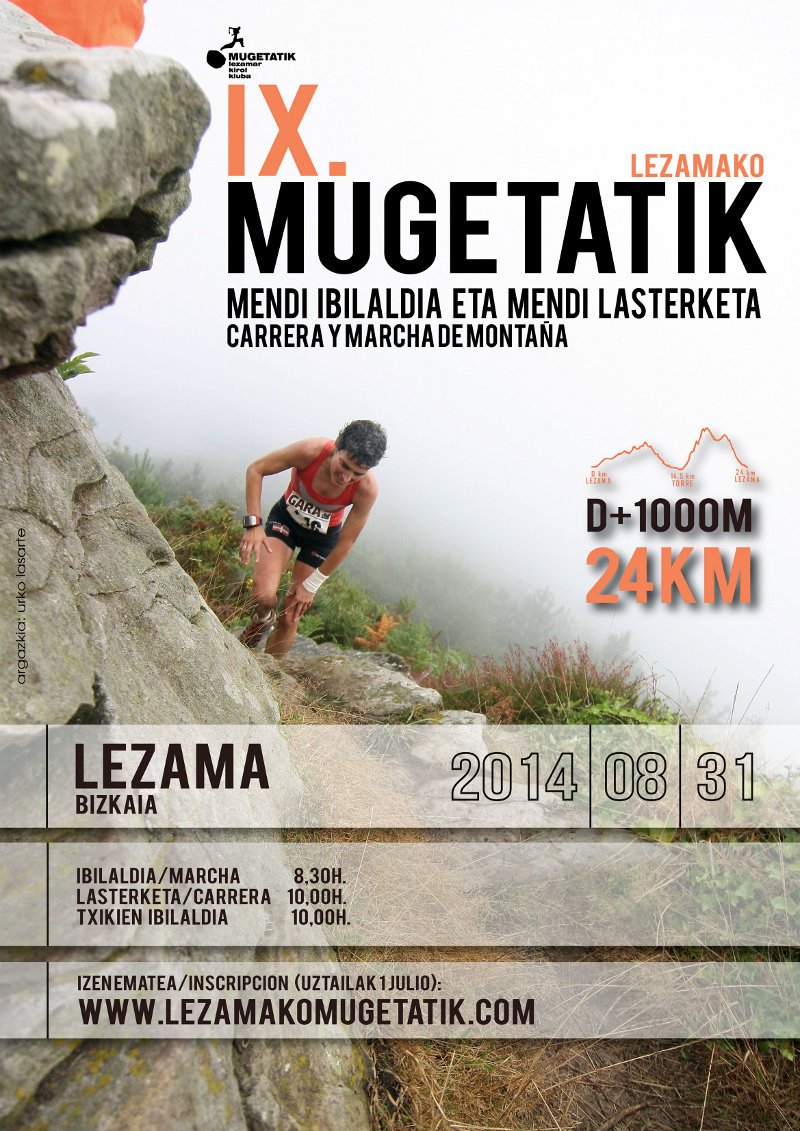 LEZAMAKO MUGETATIK MENDI LASTERKETA