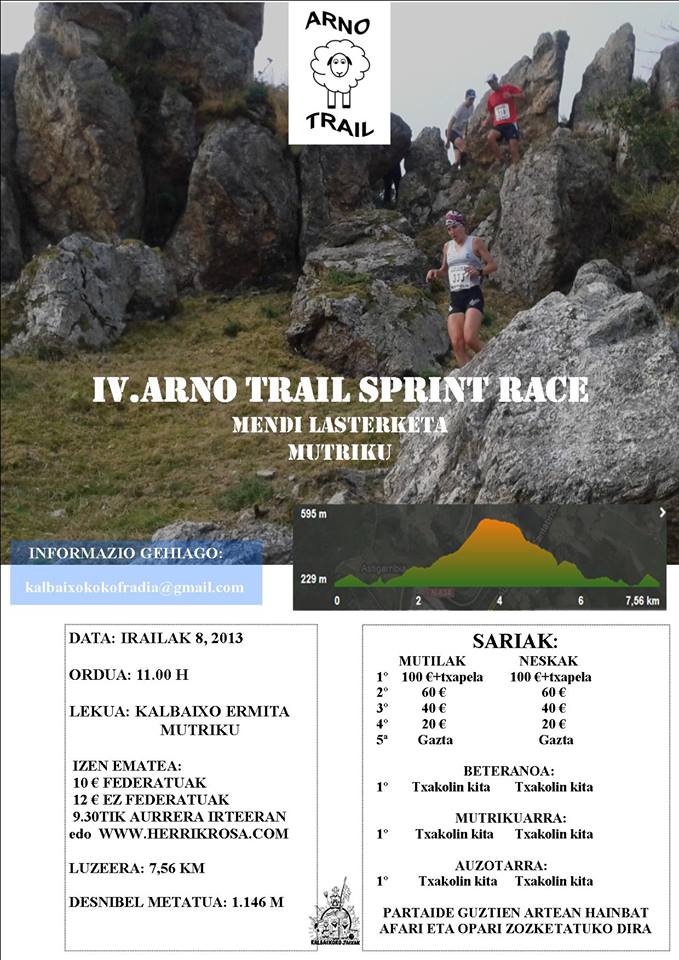 arno trail sprint race