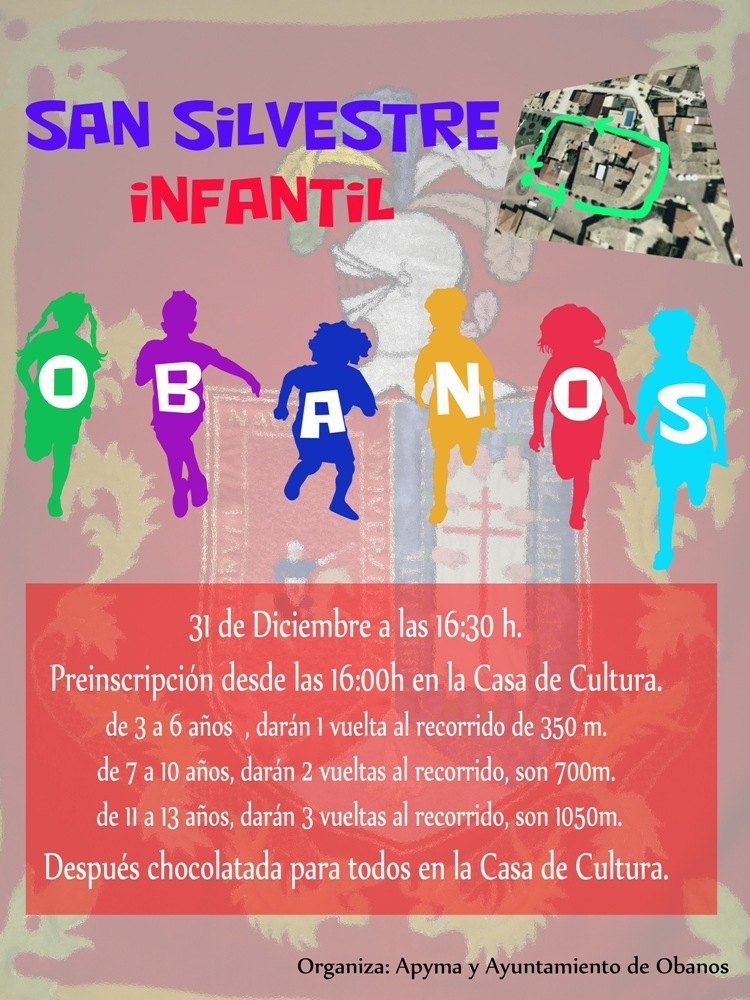 SAN SILVESTRE INFANTIL OBANOS