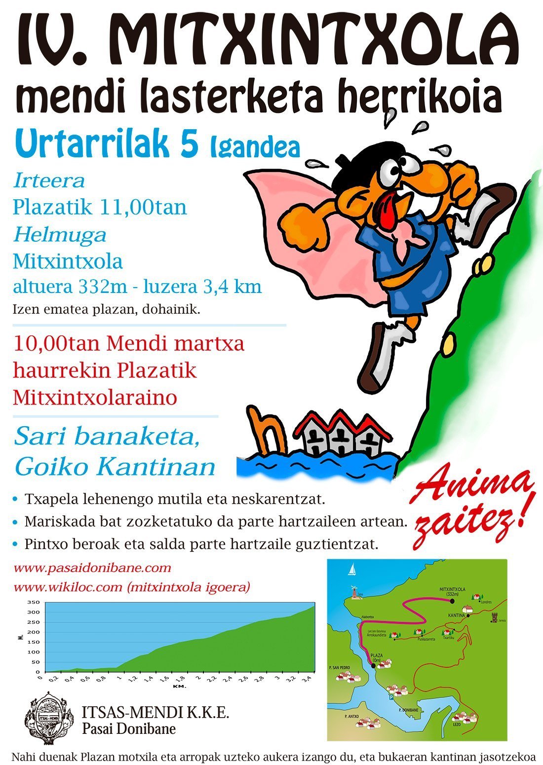 mitxintxola mendi lasterketa