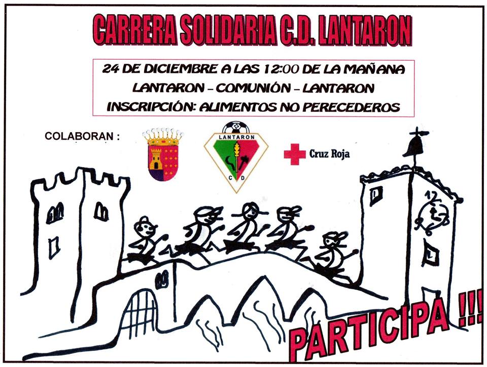 CARRERA SOLIDARIA C.D. LANTARON