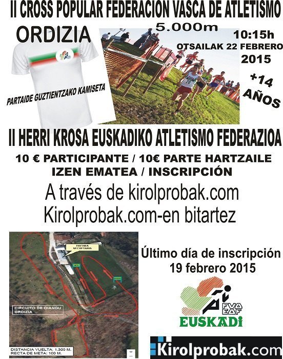 CROSS POPULAR FVA / EAF-KO HERRI KROSSA