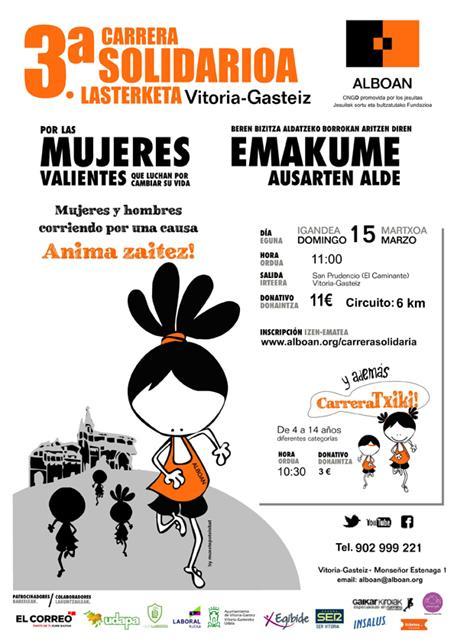 EMAKUME AUSARTEN ALDEKO LASTERKETA - POR LAS MUJERES VALIENTES