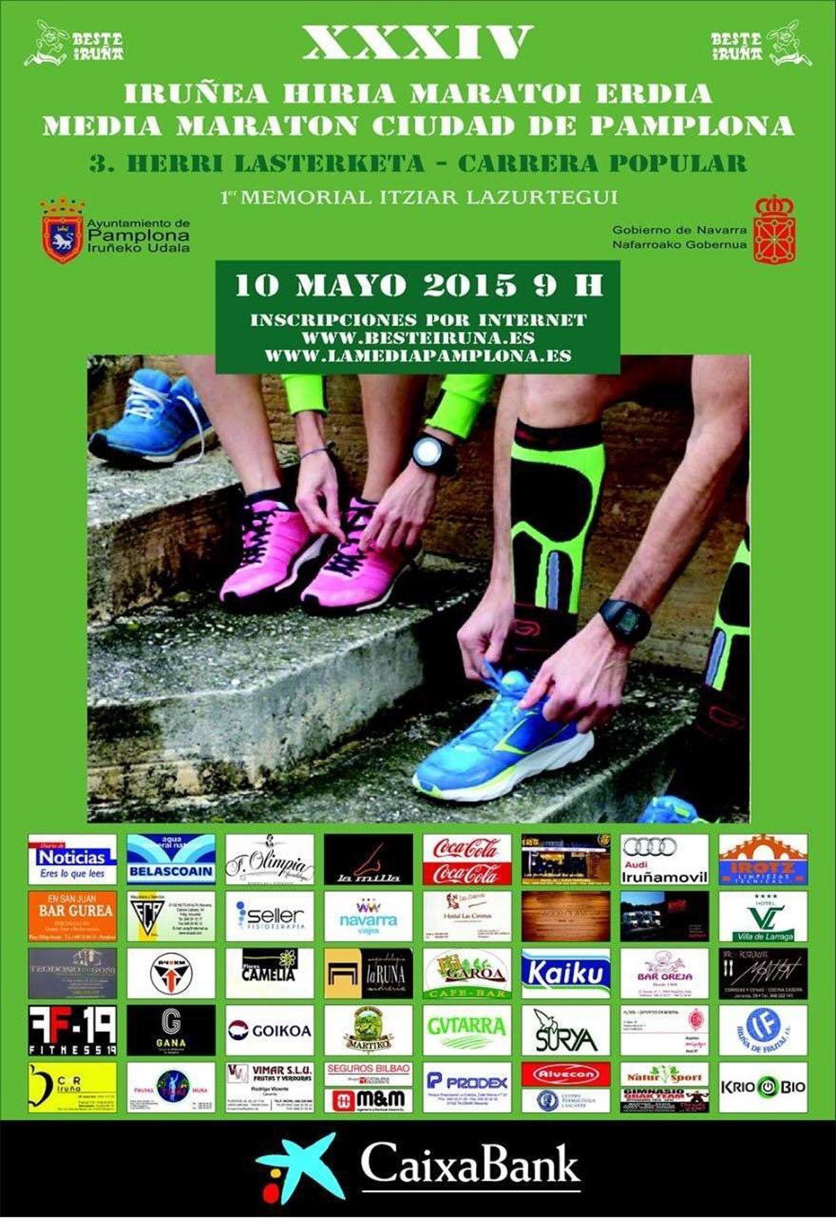 IRUÑA HIRIKO MARATOI ERDIA - MEDIO MARATON CIUDAD DE PAMPLONA