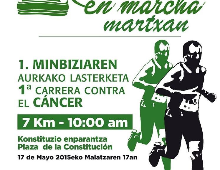 MINBIZIAREN AURKAKO LASTERKETA - CARRERA CONTRA EL CANCER
