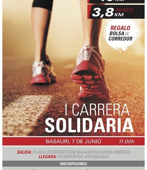 BRIDGESTONE ELKARTASUN LASTERKETA - CARRERA SOLIDARIA BASAURI