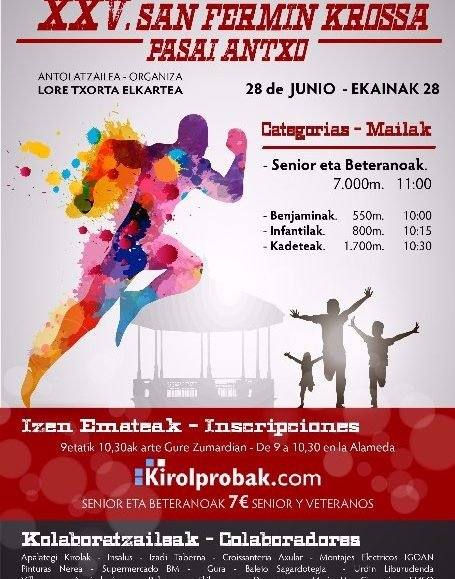 SAN FERMIN JAIETAKO KROSA