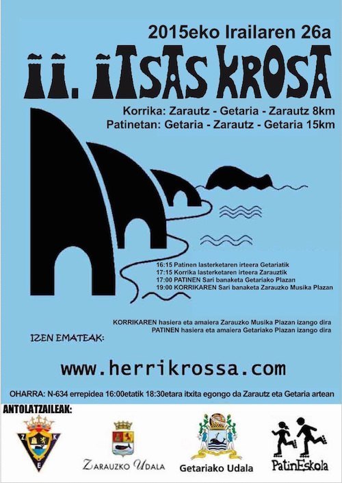 ITSAS KROSA: ZARAUTZ - GETARIA - ZARAUTZ