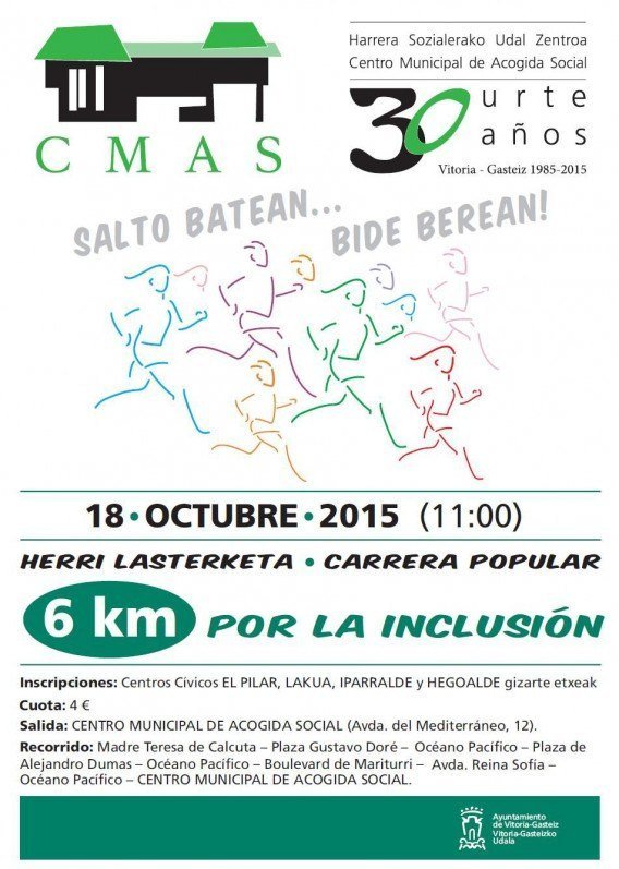 HERRI LASTERKETA - CARRERA POPULAR POR LA INCLUSIÓN