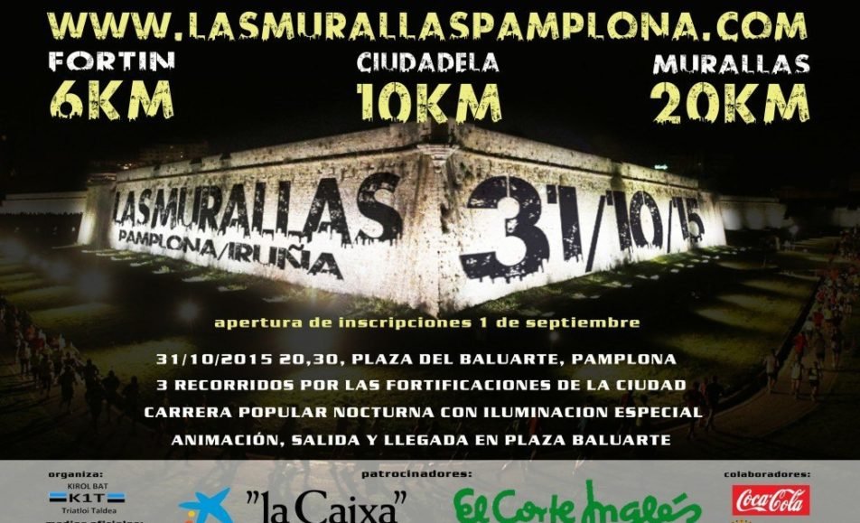 CARRERA NOCTURNA DE LAS MURALLAS DE PAMPLONA