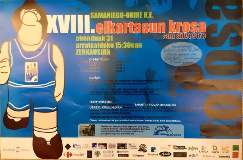 SAN SILVESTRE - TOLOSA - ELKARTASUN KROSA