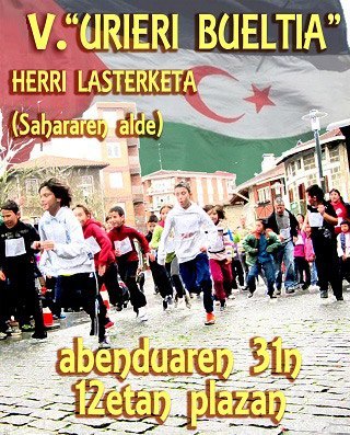 SAHARAREN ALDEKO LASTERKETEA: URIERI BUELTIA