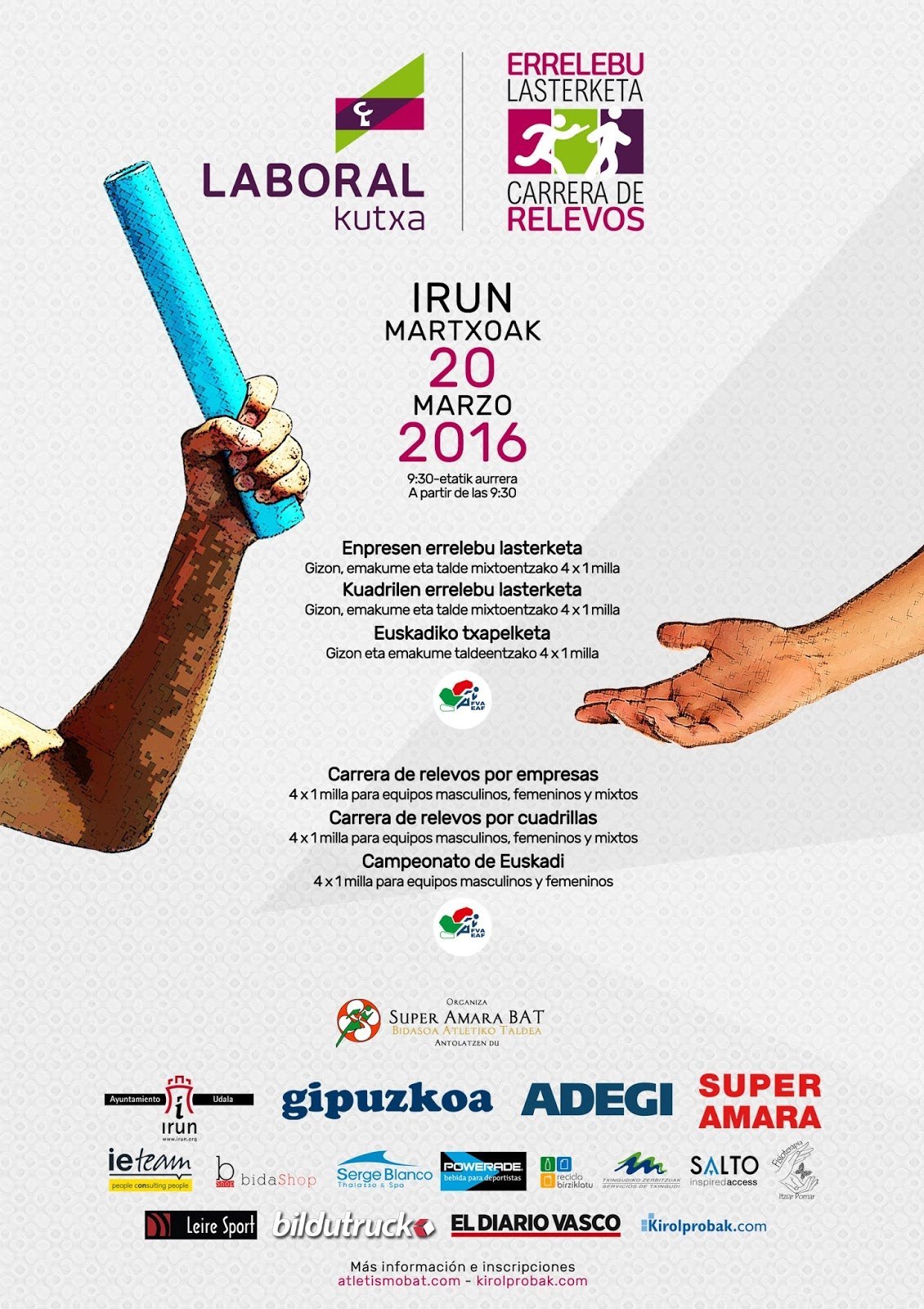 4X1 MILIA ERRELEBOETAKO LABORAL KUTXA LASTERKETA