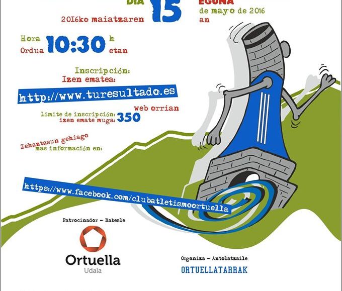 ORTUELLAKO KRONOIGOERA - CRONOESCALADA DE ORTUELLA
