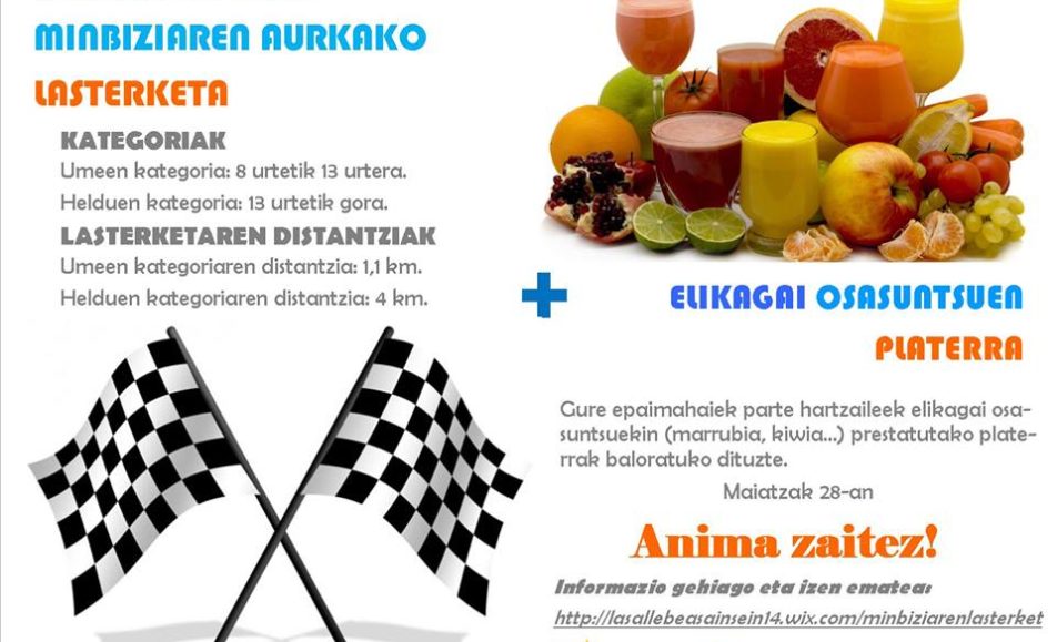 I. BEASAINGO MINBIZIAREN AURKAKO LASTERKETA