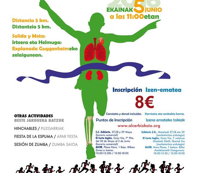 ORGANO ETA EHUNEN DOHAINTZARAKO LASTERKETA SOLIDARIOA - CARRERA SOLIDARIA PARA LA DONACIÓN DE ÓRGANOS Y TEJIDOS