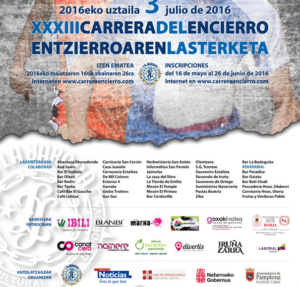 ENTZIERROAREN LASTERKETA - CARRERA DEL ENCIERRO