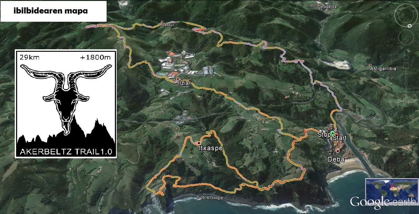 akerbeltz trail deba ibilbidea