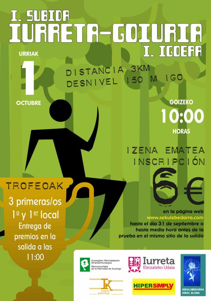 SUBIDA IURRETA-GOIURIA IGOERA