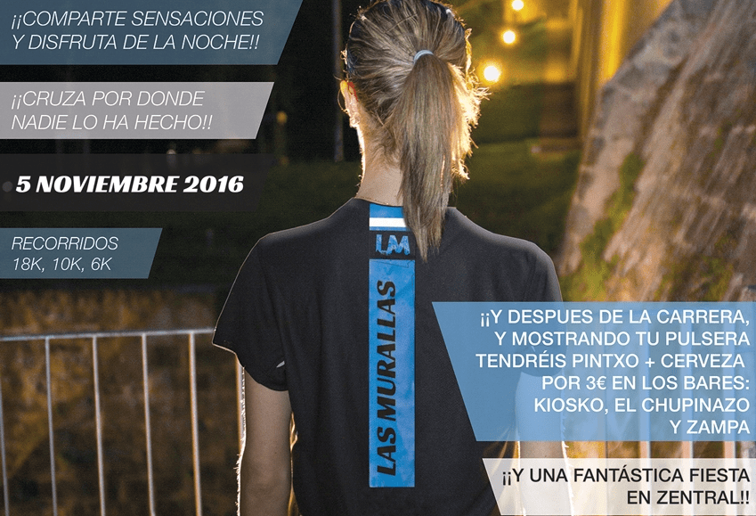 CARRERA NOCTURNA DE LAS MURALLAS DE PAMPLONA