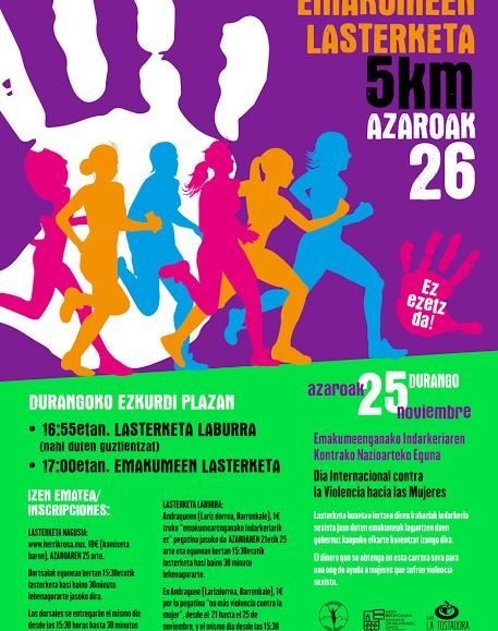 EMAKUMEEN LASTERKETA DURANGO