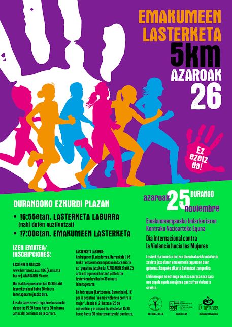EMAKUMEEN LASTERKETA DURANGO