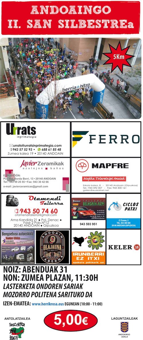 SAN SILVESTRE - ANDOAIN