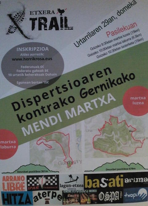 ETXERA TRAIL MENDI LASTERKETA