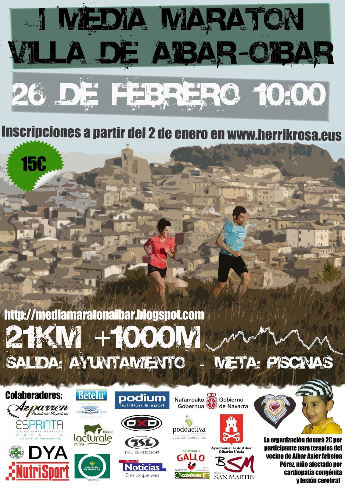 MEDIA MARATÓN VILLA DE AIBAR-OIBAR