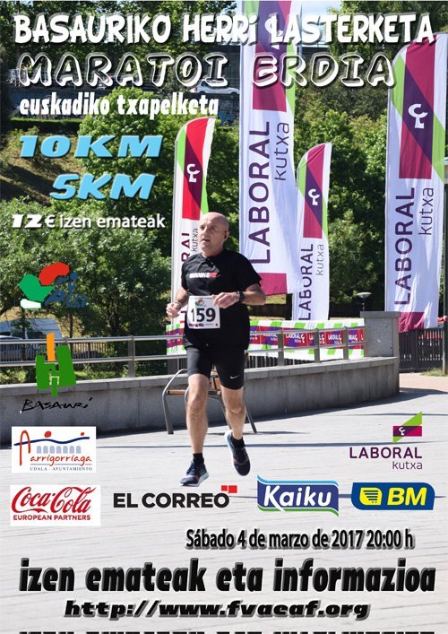 BASAURIKO MARATOI ERDIA - MEDIA MARATÓN DE BASAURI