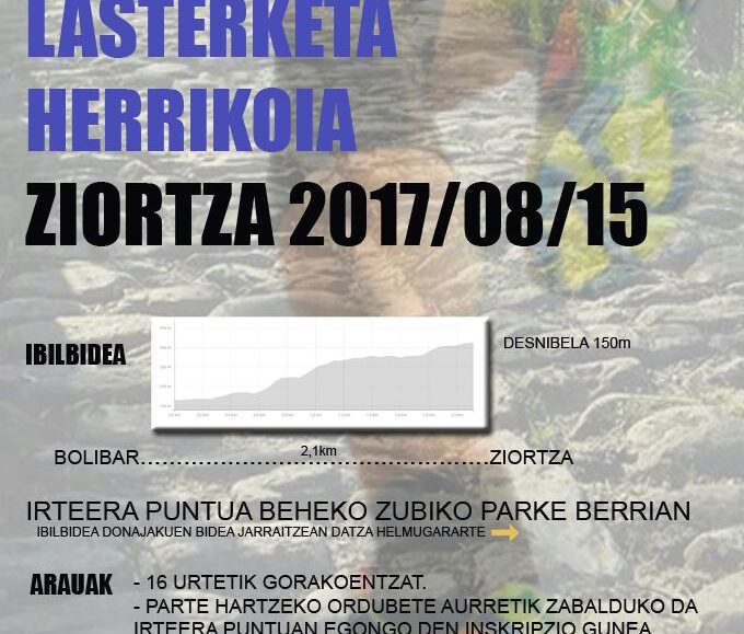 I. KALTZAKROSS LASTERKETA HERRIKOIA - 2017