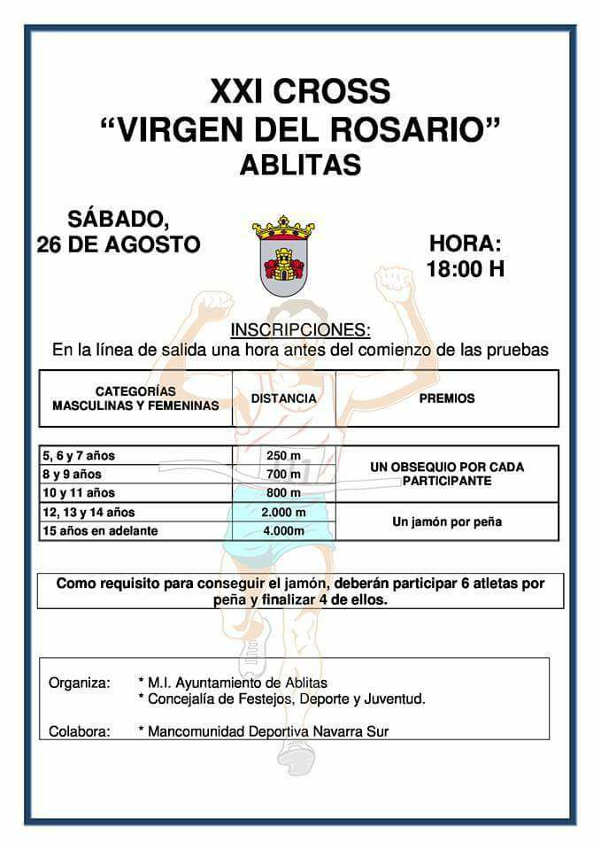 XXI. CROSS VIRGEN DEL ROSARIO - 2017